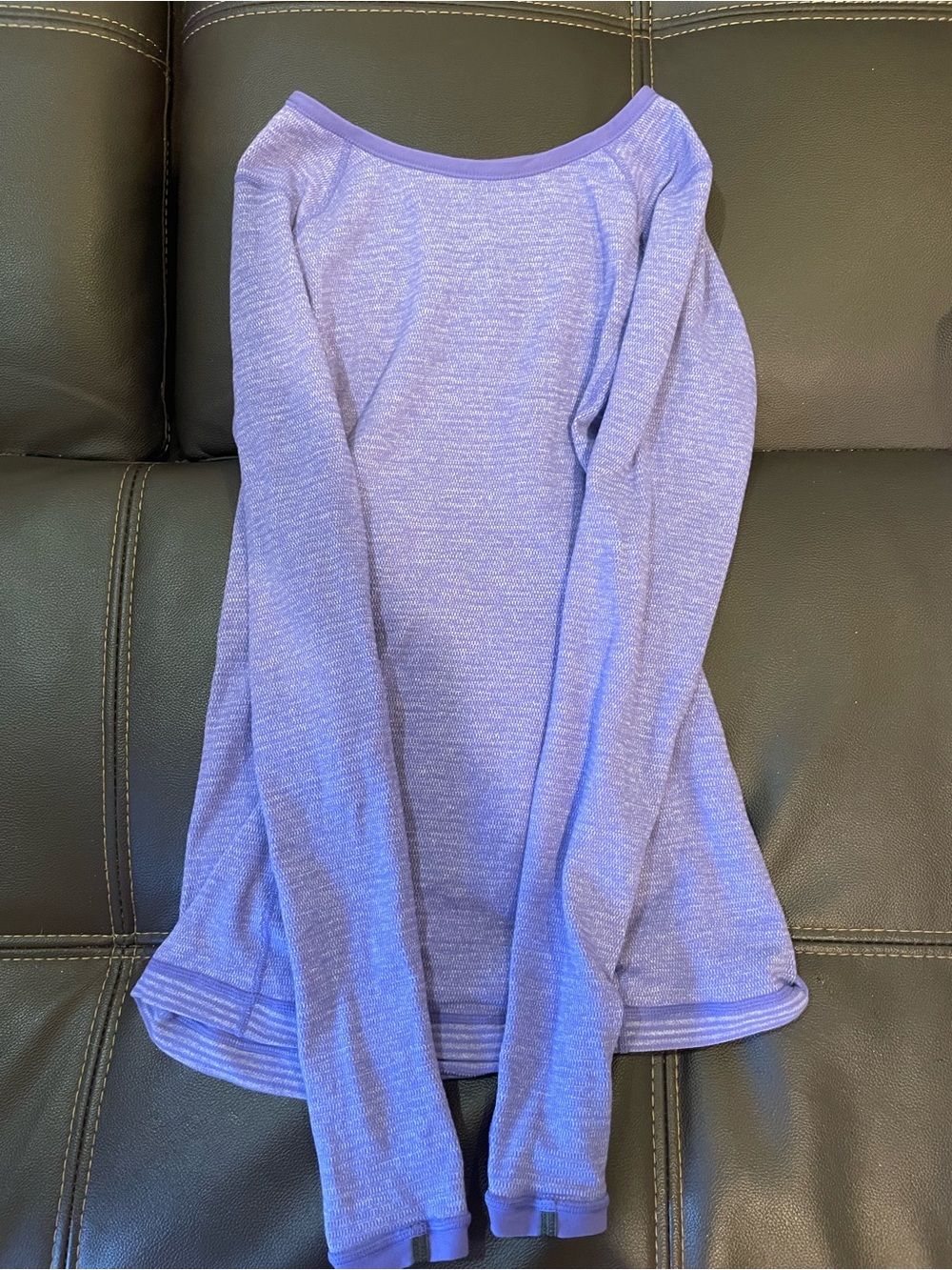 lululemon athletica Lavender Long-Sleeve Off-Shoulder Top